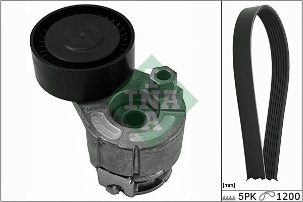 ALTERNATÖR GERGİ KİTİ CLIO II 1.4 16V-1.5 DCİ-KNG 1.5 DCİ-MGN II 1.4 16V-1.6 16V-1.5 DCİ-MODUS AC K015PK1200-INA 529001510-8200034396-8200850092-11720BN701