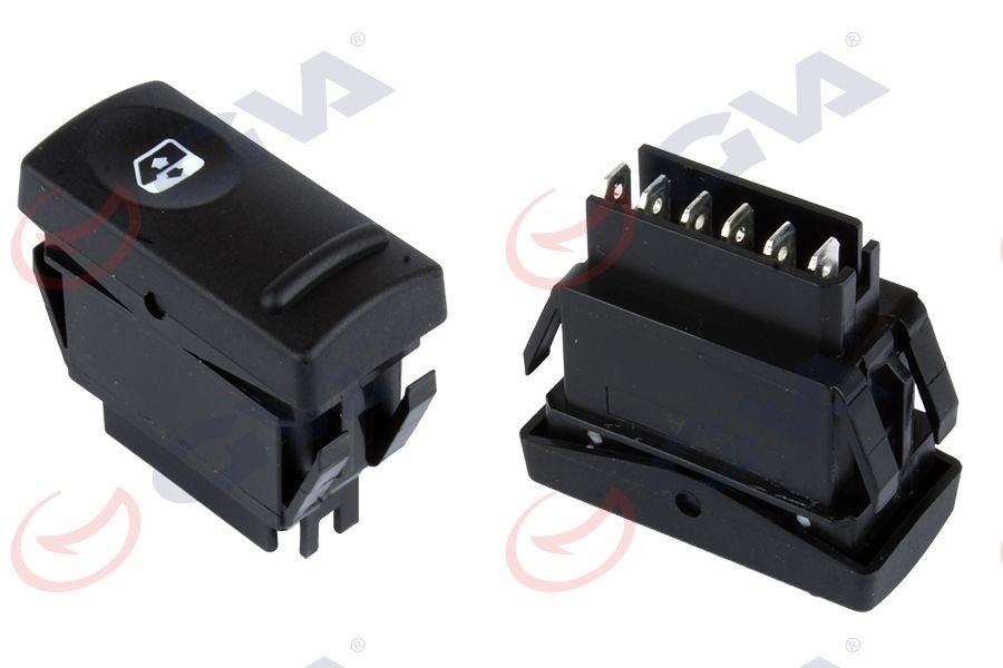 CAM AÇMA ANAHTARI ÖN SAĞ RENAULT 19 -MASTER TEKLİ-GVA 8012001-7700817337