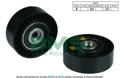 KAYIS GERGI RULMANI MERCEDES W168 W414-BMS 240-A6682020719