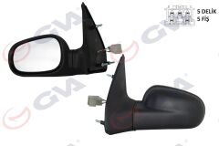 DIŞ DİKİZ AYNASI SOL CLIO 94-98 ELEKTRİKLİ ISITMALI DÜZ CAM 5 FİŞ VM-126EHL-GVA 1014106-7701367440