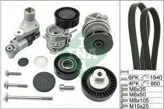 KANALLI KAYIS SET DEVIRDAIM 2 KAYIS GERGI TAMIR TAKIM SETI BMW M52 M54 E46 E39 E53-INA 529005330-11287512758 11287841228 11517527799