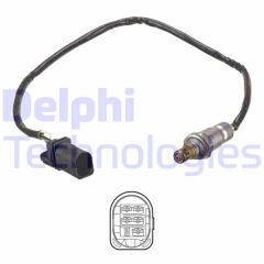 Ön OKSİJEN SENSÖRÜ AUDI-SEAT-SKODA-VWAUDI A1-SEAT Ibiza.Toledo-SKODA Fabia.Rapid.Roomster-VW Polo-DELPHI ES21153-12B1-03L906262D