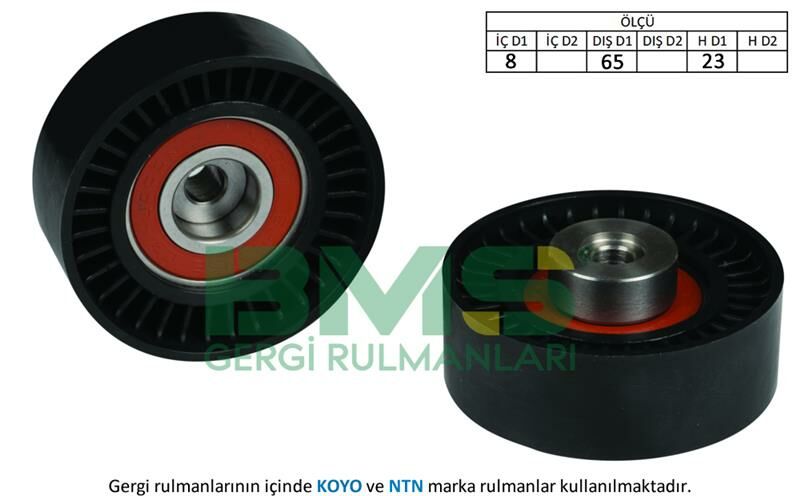 ALTERNATÖR GERGİ RULMANI DOBLO-BRAVO II-LINEA-PALIO-PANDA-ALBEA-UNO-ALFA MITO 1.2-1.4-BMS 241-46548452-55191969-55195023-55232827