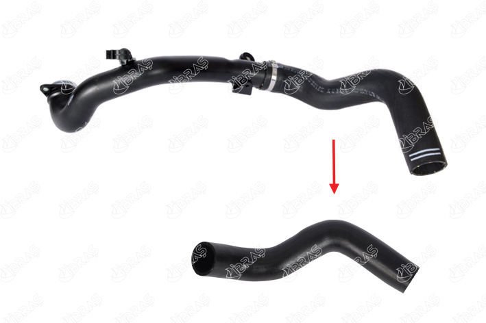 TURBO HORTUMU FIAT PUNTO EVO-GRANDE PUNTO 1.3 MULTIJET PLASTİK BORU HARİÇ-IBRAS 15275-51816508