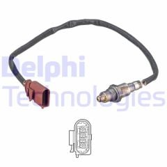 Ön OKSİJEN SENSÖRÜ SEAT-SKODA-VWSEAT Ibiza.Ibiza SC.Ibiza ST.Toledo-SKODA Fabia.Rapid.Rapid Spacebac-DELPHI ES21154-12B1-04C906262J