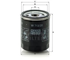 YAG FILTRESI 18 K4F 25 K4F 20 T4H DISCOVERY I LJ 89 98 FREELANDER I L314 98 06-MANN W713.28-LPW100180-LPW100230