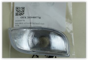 DIS DIKIZ AYNASI SINYALI SAĞ RENAULT SYMBOL III 13 DACIA SANDERO II 12 LOGAN II 12-OEK 261600977R-261600977R
