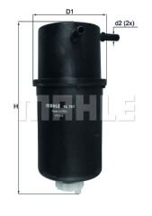 YAKIT FİLTRESİ VW AMAROK 2.0 TDİ 10-MAHLE KL787-2H0127401A-2H0127401B