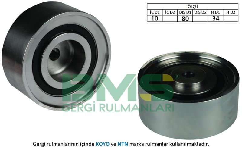 EKSANTRİK GERGİ RULMANI GOLF5-JETTA-PASSAT-TIGUAN-A4-A6 2.0 TDI 2005-2010 CBAB-BKP-BKD-BRE-BMS 403-03G109244