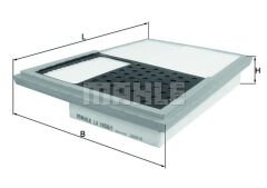 HAVA FILTRESI SOL MERCEDES OM642 X164 W204 W211 W221 W251-MAHLE LX1850.1-A6420942104