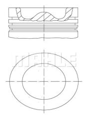 MOTOR PİSTON SEGMAN 0.50-83.50mm OPEL ANTARA 2.0 CDTI 06-11 -CHEVROLET NUBIRA 2.0 D 05-11 -LACETTI 2.0D 07 EPICA 2.0D 04-11 -CRUZE 2.0CDI 09 CAPTIVA 2.0D 07-MAHLE-25182669