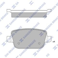FREN BALATASI ARKA FREELANDER 2 L359 MONDEO 4 FOCUS 2 GALAXY 2 S-MAX VOLVO S80 V70 XC70-SANGSIN SP2101-R-LR003772-30671576-1459408