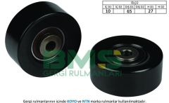 ALTERNATÖR GERGİ RULMANI P106 P206 P306 XSARA XM SAXO 1.1I / 1.4I / 1.6 / 1.6 16V / 1.6I OLCU: 10 6-BMS 072-9628431480