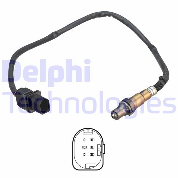 Ön OKSİJEN SENSÖRÜ HYUNDAI-KIAHYUNDAI Accent.Elantra.i30.i40.Tucson-KIA Carens.Ceed.Optima.Proceed.R-DELPHI ES21293-12B1-393512A631