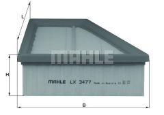 HAVA FILTRESI MERCEDES M270 X156 W176 W246 C117 X117-MAHLE LX3477-A2700940004