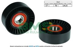 ALTERNATÖR GERGİ RULMANI BRAVA-BRAVO-DOBLO-MAREA-PALIO-STILO 1.6 16V 96-BMS 275-46537101