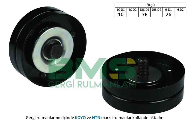 ALTERNATÖR GERGİ RULMANI POLO-GOLF4-BORA 1.4-1.6 16V AHW-BCB-BMS 458-032145276