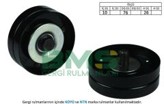 ALTERNATÖR GERGİ RULMANI POLO-GOLF4-BORA 1.4-1.6 16V AHW-BCB-BMS 458-032145276
