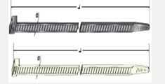 4621570 KABLO BAĞI CIRT KELEPÇE 7.8 X 450 MM PK 100 AD SİYAH-MTA 2866-4621570/2866