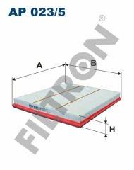 HAVA FILTRESI TRANSIT V347 2.2TDCI 130PS-140PS 07 TOURNEO CUSTOM V362 12 19 O CEKER-FILTRON AP023.5-CC119601CB-1731778-1741459
