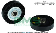 ALTERNATÖR GERGİ RULMANI CLIO II 1.4-1.6 98-05 KANGOO 1.4 97- EXP 1.4 97-BMS 278-7700274218-7700869684