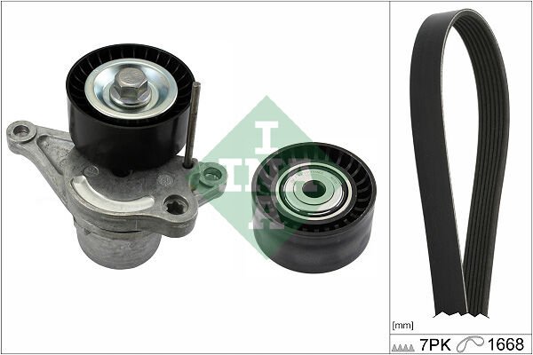 V KAYIS SETİ RENAULT MASTER III 10 OPEL MOVANO B 10 2.3dCi 2.3CDTI 7 KANAL-INA 529035610-117201902R-4423719