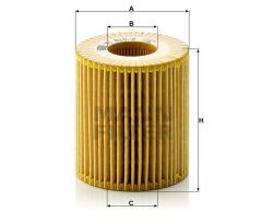 YAG FILTRESI BMW E81 E87 E46 E90 E91 E92 E60 X1 E84 X3 E83-MANN HU815.2X-11427508969