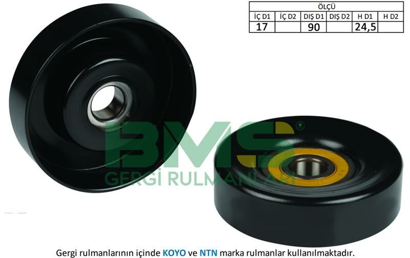 ALTERNATÖR GERGİ RULMANI V BİLYA A4-A5-Q5 1.8-2.0 TFSI CPFA-CJKA-CDHA-CDNC-BMS 198-06H903341C