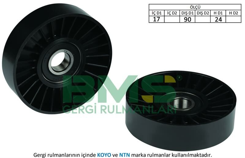 ALTERNATÖR GERGİ RULMANI 503KIT ASTRA F-G 2.0DTI-VECRTA B-C2.0DTI-2.2DCI-ZAFIRA-SIGNUM-OMEGA B x-BMS 287-1340545-1340530-1340548-90502421