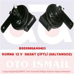 KORNA 12 V DADAT ÇİFT FİŞLİ SALYANGOZ TİP-BOSCH 0986AH0403