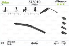 ÖN SİLECEK SÜPÜRGESİ SILENCIO FLAT ASTRA K 15 -C4-COUPE B5 04 P307 CC T5 03-05 700 mm-VALEO 575010-95519040-95528637-95525445-6426SQ