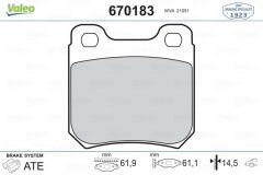 ARKA BALATA VECTRA B 95-00 OMEGA A 86-94-VALEO 670183-1605687-1605924-1605879-1605799