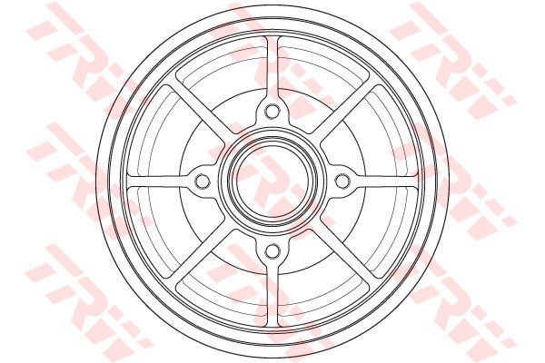 FREN KAMPANASI ARKA C3 II 09 CABRİOLET 1.2 VTİ 82. 1.6 VTİ 120. 1.6 THP-1.6 HDİ 90 13-TRW DB4546MR-4247.50