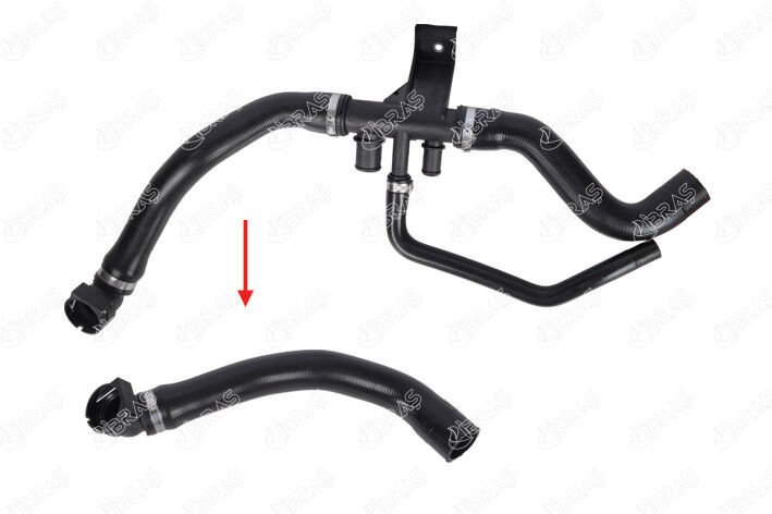 RADYATÖR ALT HORTUMU PLASTİK PARÇA HARİÇ FIAT DUCATO III-BOXER III-JUMPER III 2.2 JTD. 110-120 HP-IBRAS 14898-1349150080-1351.PK