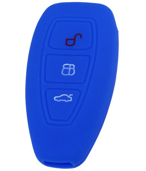 KONTAK ANAHTAR KUMANDA KORUYUCU KILIF SİLİKON MAVİ FORD KUGA- FIESTA- MONDEO- C-MAX-AFT HMA204-M-HMA204-M