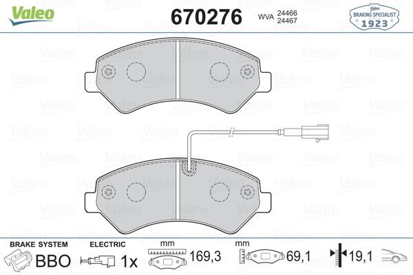 ÖN FREN BALATASI BOXER-DUCATO-JUMPER 06 16-VALEO 670276-1623842580-4254.63-4254.64-77366021