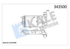 TURBO RADYATÖRÜ INTERCOOLER DUCATO-JUMPER-BOXER AL/PL/BRZ 295x202x62-KALE-1307012080-0384.E4-1340934080