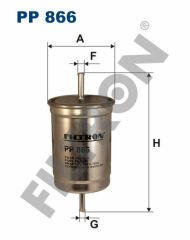 YAKIT FİLTRESİ B.Y TIP VOLVO 850 91-96 C70 CABRIO COUPE 98-05 S70 97-00 V70 97-00 XC70 97-02 S90 2.9 97-98 TIRNAKSIZ-FILTRON PP866-30671182-9142648-9142658-3507416