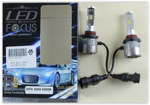 300-34 AMPÜL 12V 9005 LED XENON SET CREE LED/ORJ. TEK DEVRE-EMA MFK-9005 OEM