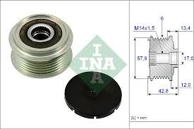 ALTERNATÖR KASNAĞI RULMANLI TOYOTA URBAN CRUISER-VERSO S 1.4D-4D 10-16 SUBARU TREZIA 1.4D 11-INA 535024010-2741533070