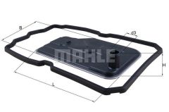 OTOMATIK SANZIMAN YAGI FILTRE SETI MERCEDES W203 W204 W205 W212 C207 W221-MAHLE HX124D-A2212770200-A2202710380