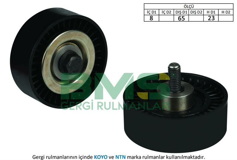 ALTERNATÖR GERGİ RULMANI DOBLO-BRAVO II-LINEA-PALIO-PANDA-ALBEA-UNO-ALFA MITO 1.2-1.4-BMS 412-46756937