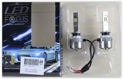 300-31 AMPÜL 12V H1 LED XENON SET CREE LED/ORJ. TEK DEVRE-EMA MFK-H1 OEM