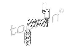 BALATA FISI MERCEDES SPRINTER B901 B904 . VW LT 28-35-46-TOPRAN 401204001-A9015400017
