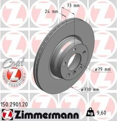 FREN DISKI ON BMW F30 F32 F34 F36 F22-ZIMMERMANN-34116792221