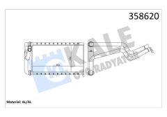 KALORİFER HONDA CIVIC VIII-CR-V III HEATER CORE-KALE-79110SNAA01