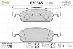 ÖN BALATA CLIO IV 0.9 TCE-1.2-1.5DCI 12 DACIA DUSTER-LOGAN II- SANDERO II 1.2-1.5DCI 12-VALEO 670345-410602581R-410605612R-410605951R