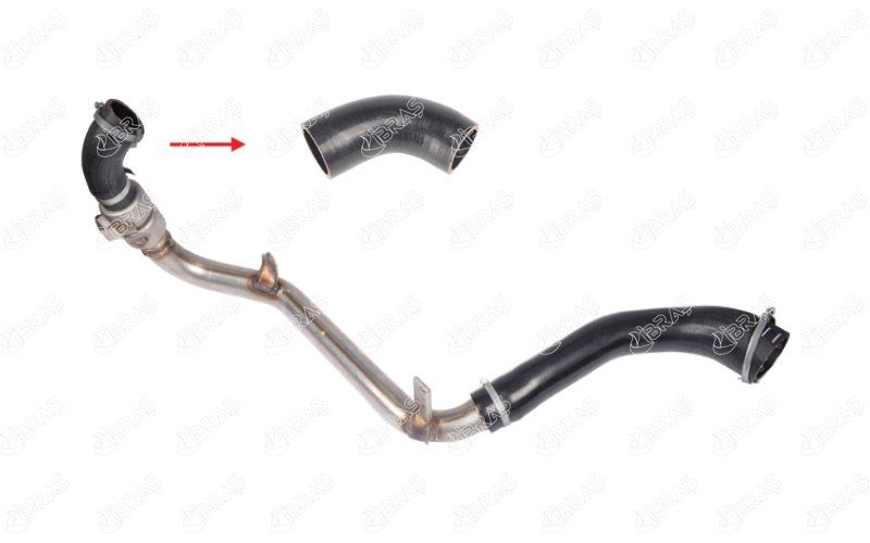 TURBO HORTUMU METAL BORU HARİÇ OK İLE GÖSTERİLEN KÜÇÜK HORTUM FORD GALAXY II 2.2 TDCI 08-12 8G916C646AC-8G916C646AD-IBRAS 20051-8G916C646AB-1507991-1535011-1594907