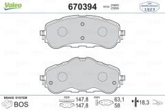 ÖN FREN BALATASI 283mm ASTRA L 21 COMBO E 18 BERLINGO 18 PARTNER 18 308 II-III 13 RIFTER 18-VALEO 670394-1678168180-1610428780-1619790980