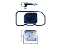 OTOMATIK SANZIMAN YAGI FILTRE SETI MERCEDES W169 W245-MAHLE HX158D-A1693771395-A1693710480